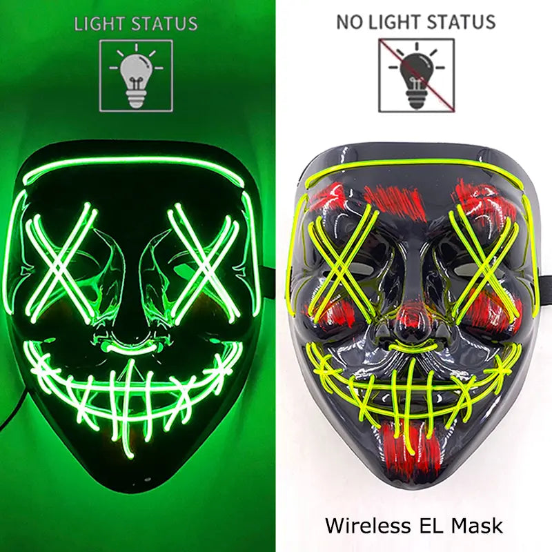 Masque LED - Vert