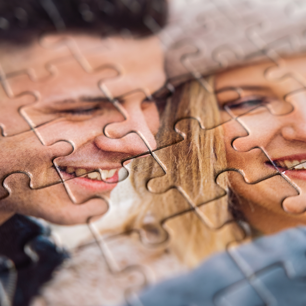 Puzzle photo personnalisé - détail pièces