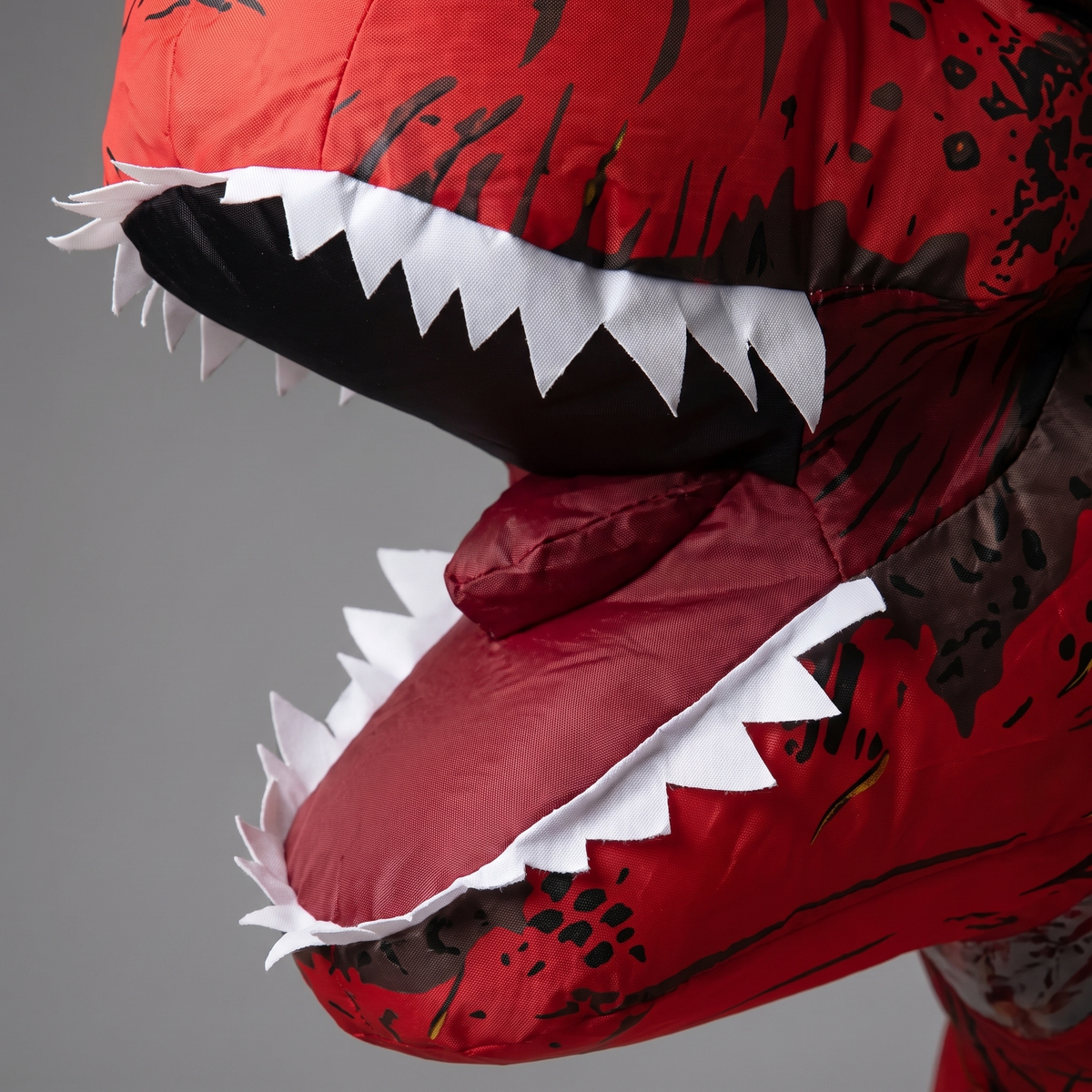Costume T-Rex - détail tête