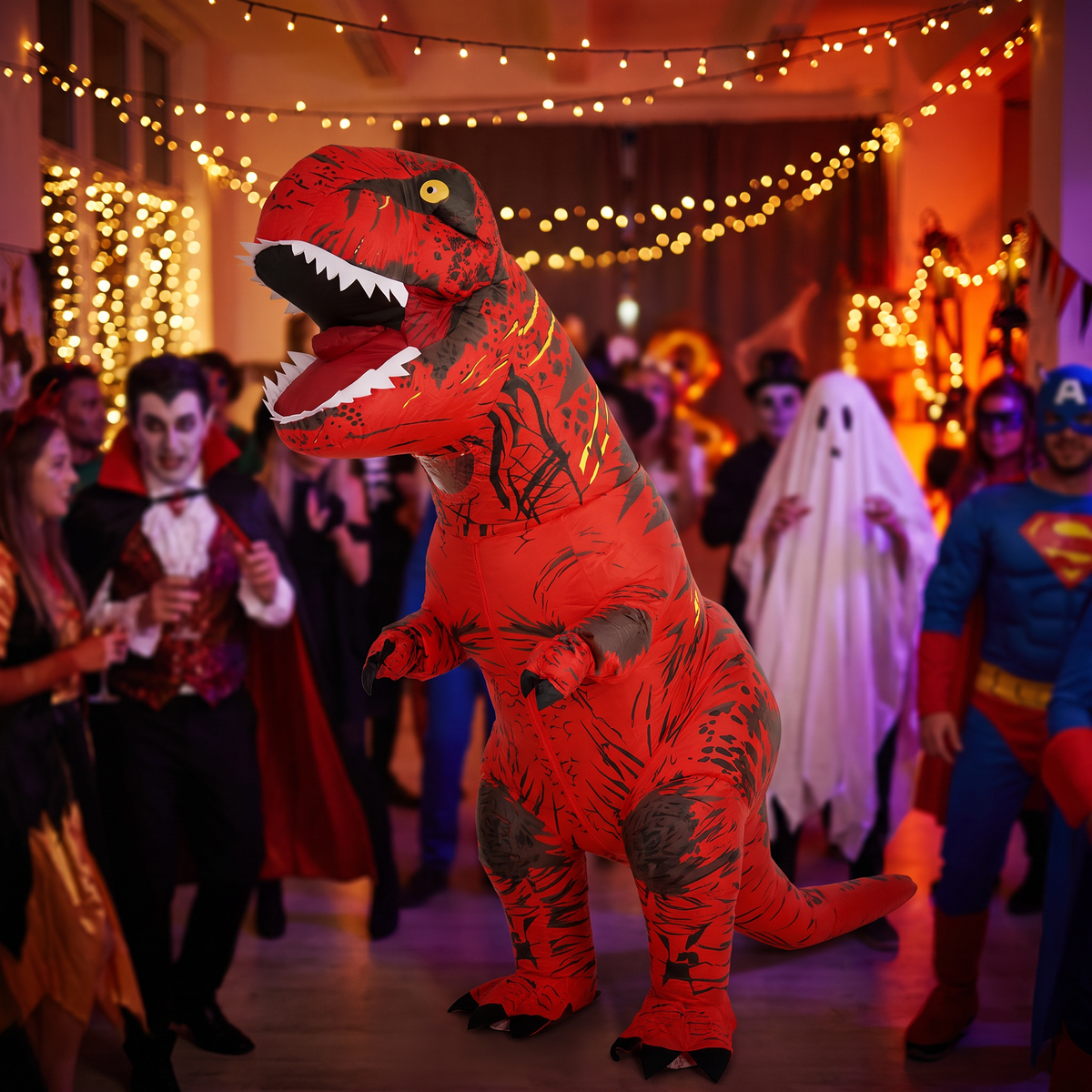 Costume T-Rex - soirée Halloween