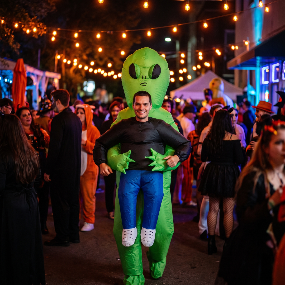 Costume Alien - soirée Halloween