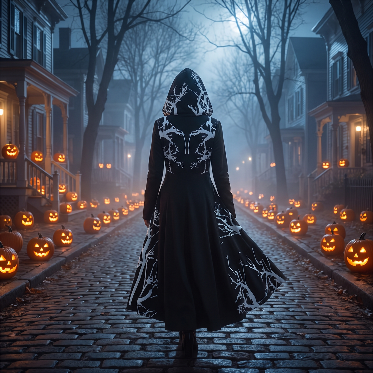 Cape gothique - rue Halloween